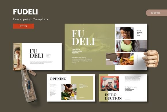 Fudeli - Powerpoint Template: Crafting Presentations with Impact