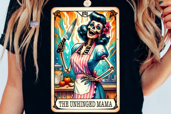 The Unhinged Mama Tarot Card PNG: A Designer's Guide to Bold Branding